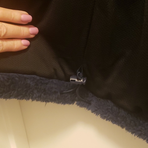 Butter Sherpa Zip Jacket with Mesh Lining - Picture 4 of 8